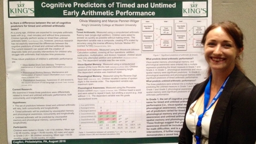 King's grad presents at Cognitive Science Conference
