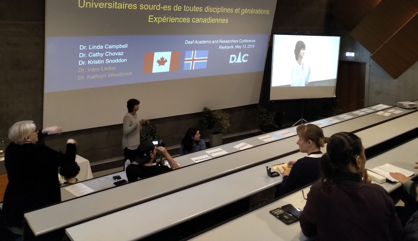 The Canadian experience of Deaf academics
