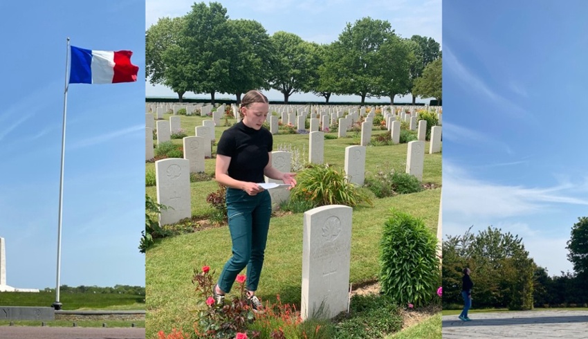 European battlefields tour enriched by studying History at King's