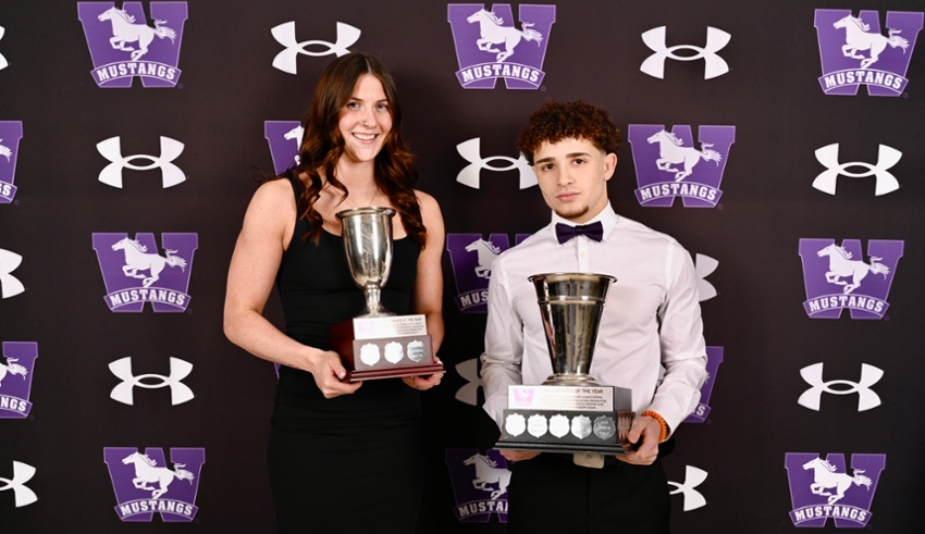Two for Two - Branton and Trotman awarded Athletes of the Year