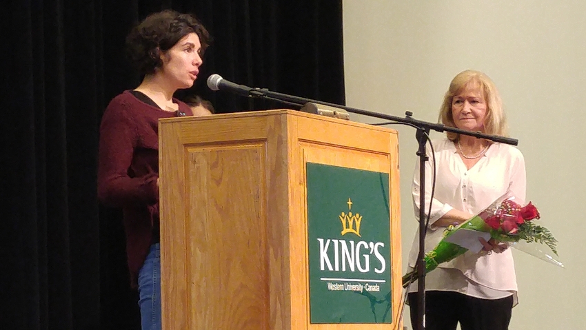 King's student wins the Live Your Dream Award