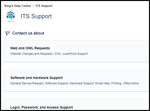 Ticket type examples