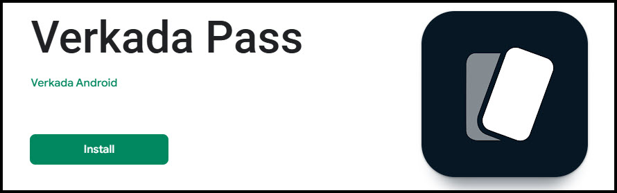 Verkada Pass app