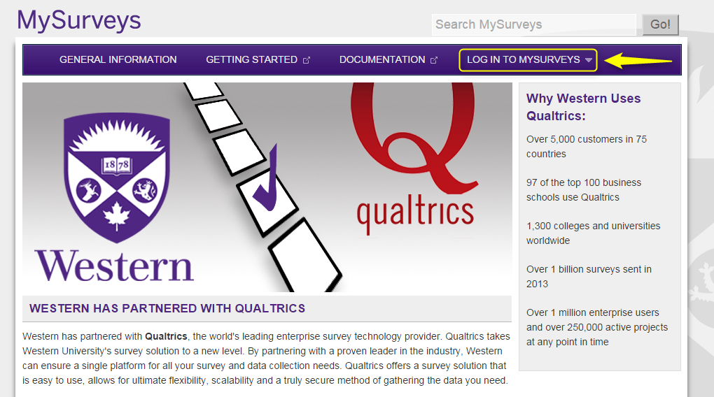 Qualtrics Survey Application King's University College