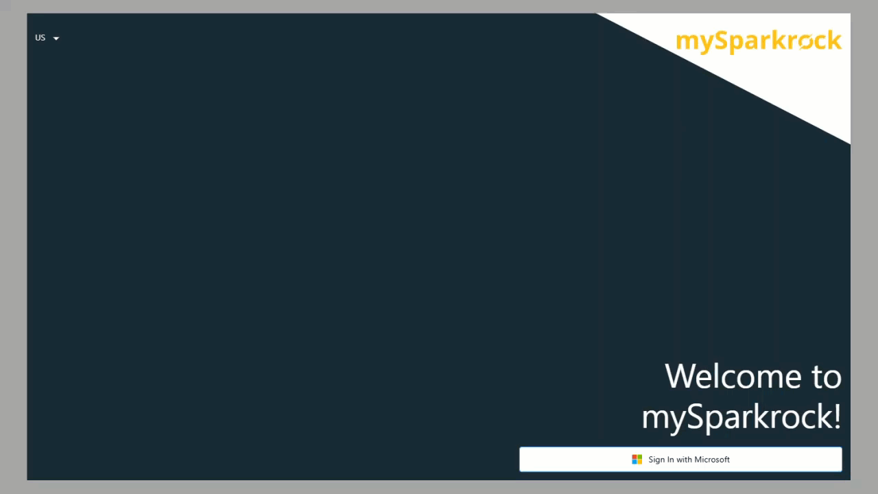 Gif demonstrating the login steps.