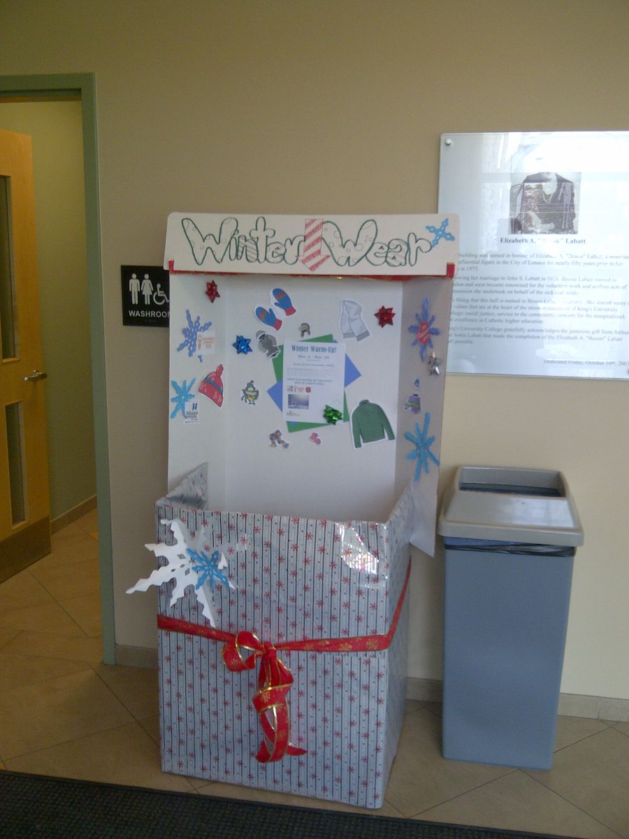 SAC donation box