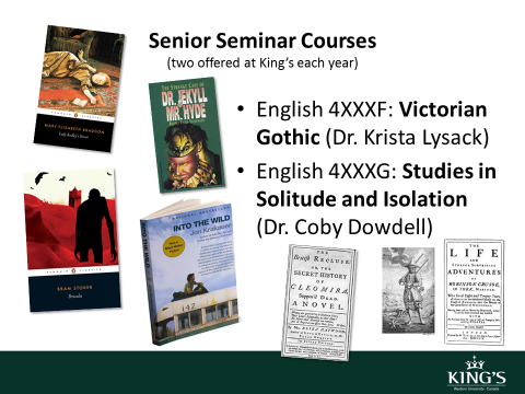 Senior Seminar Courses