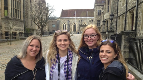 CSI students study in England