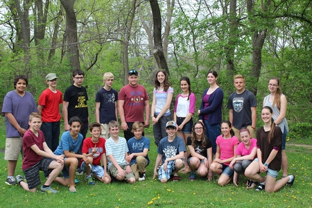 Grade eight students from London District Catholic School Board participate in Leadership Day at King's