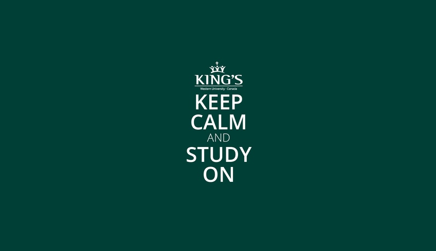 Keep Calm and Study On