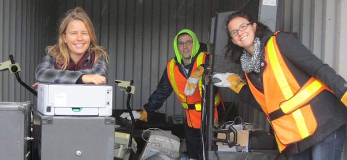 King's Green Team reducing e-footprint