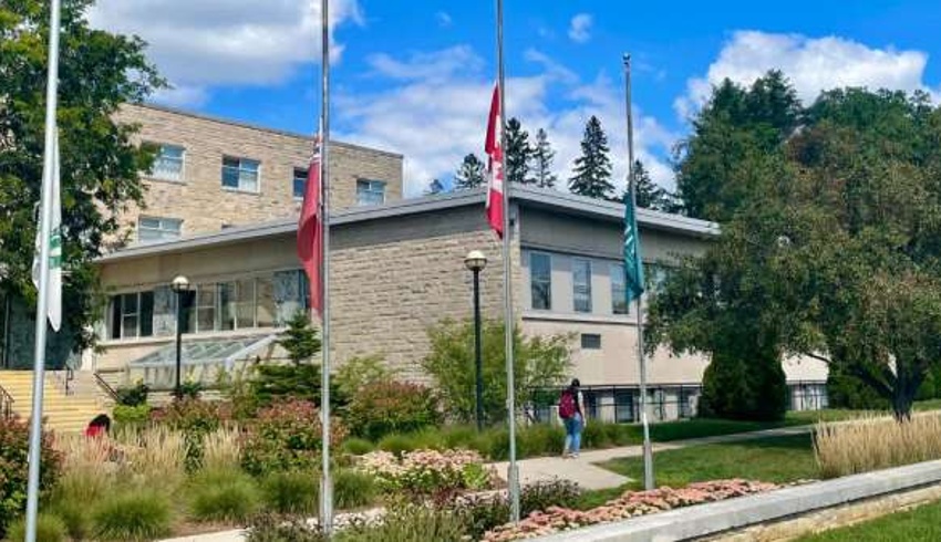 Flags lowered to honour passing of Queen Elizabeth II