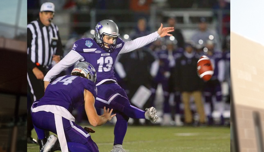 Improved kicker Marc Liegghio gives Western Mustangs confidence heading into Vanier Cup