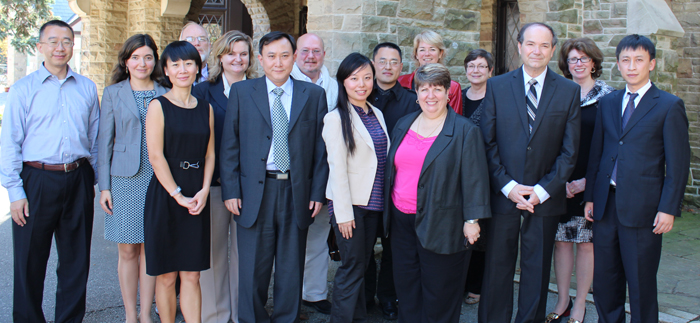 Chongqing Technology and Business University (CTBU) visits campus