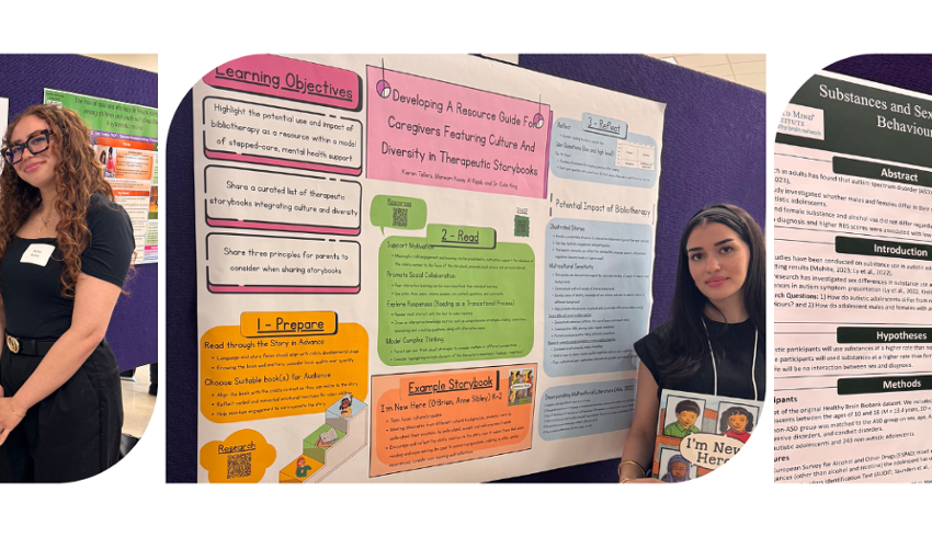 Psychology students shine at Children's Health Research Conference