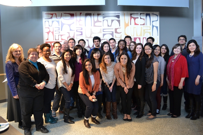 King's international graduates celebrate with farewell lunch