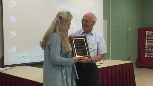 Congratulations to Dr. Harris for receiving the Robert Fulton Center for Death Education and Bioethics Founder's Award