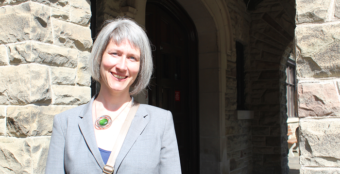 English professor Michelle Hartley receives Angela Armitt Award from Western