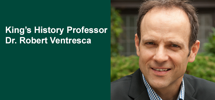King's Professor Robert Ventresca awarded Koenig Prize for Soldier of Christ: The Life of Pope Pius XII