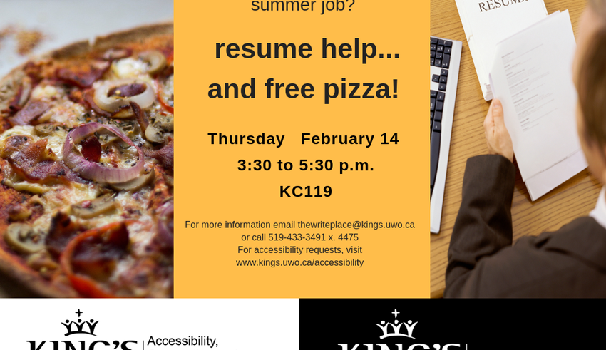 Resume Writing Workshop