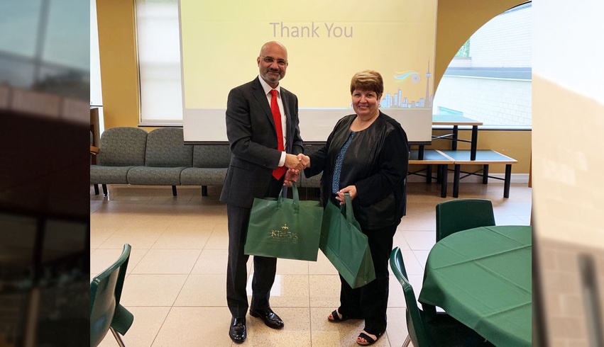 King's University College welcomes Consul General of India