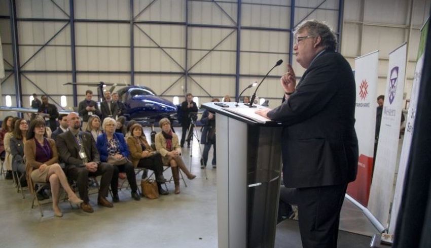 King's professor, Dr. Don Kerr, examines Mayor's task force