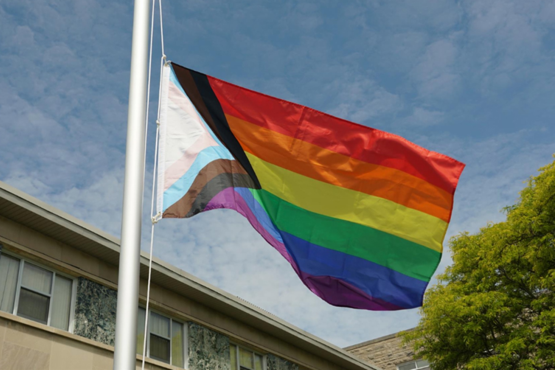 Principal Update King's flies the Progress Pride flag King's