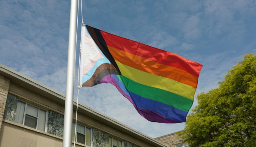 Principal Update: King's flies the Progress Pride flag