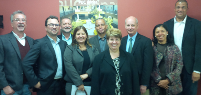 King's discusses areas of collaboration with partner universities in Brazil