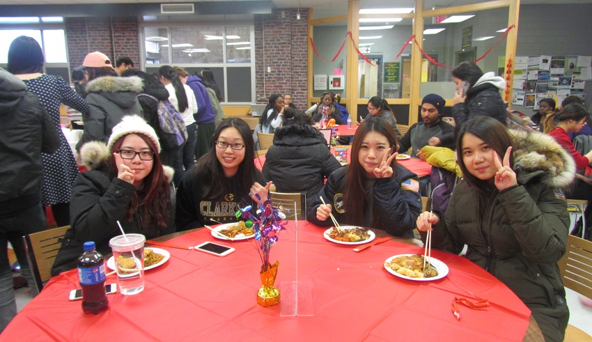 Dinner to celebrate Lunar New Year