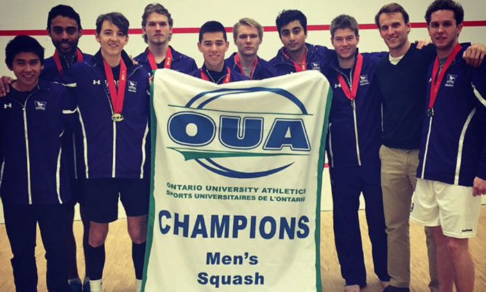 King's veteran Squash player ecstatic over OUA win