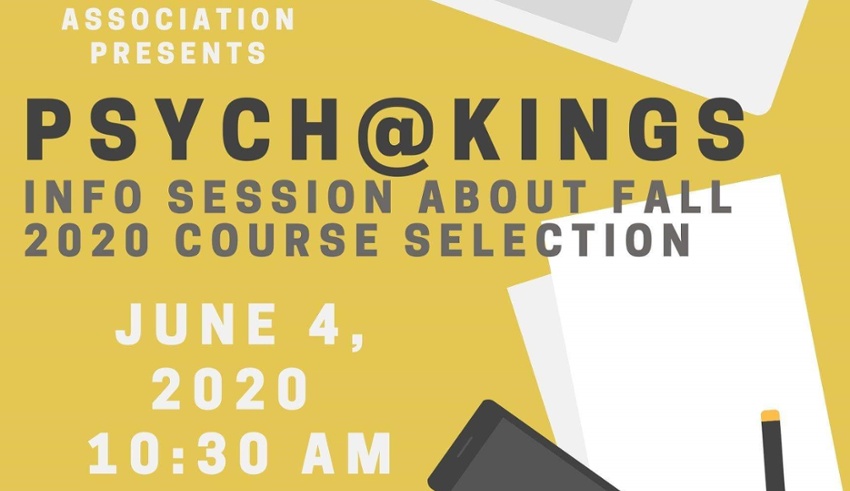 King's Psychology Association Zoom Meeting