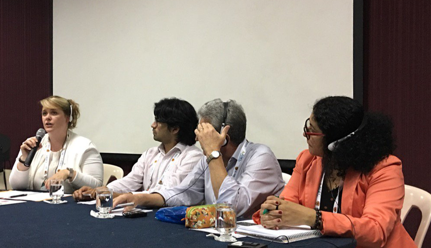Associate Registrar speaks to the value of Catholic education at the National Congress in Brazil