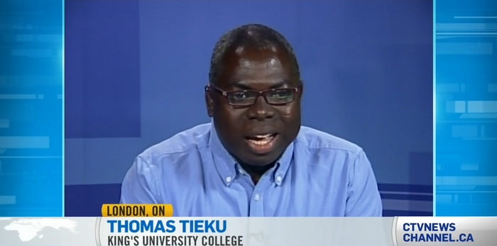 CTV News: Dr. Thomas Tieku discusses effect of 'Bring Back Our Girls' campaign