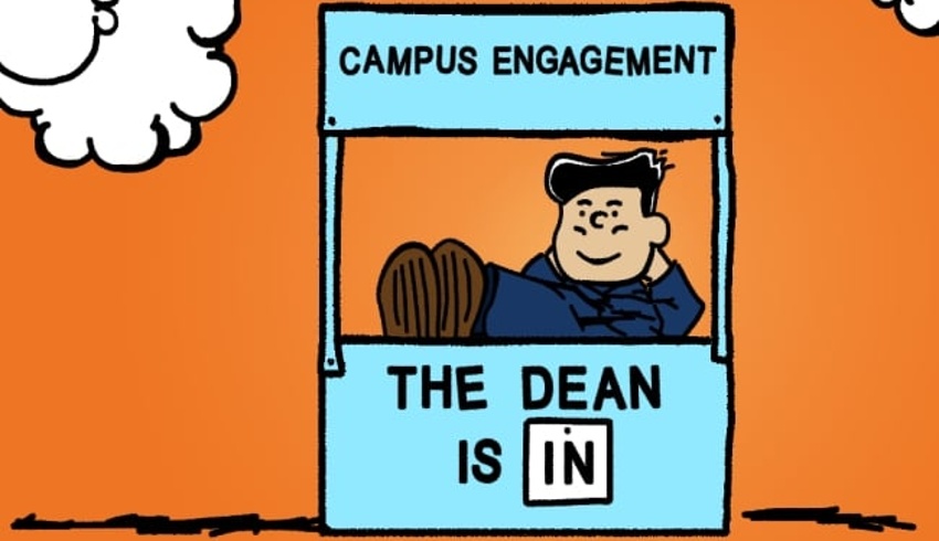 The Dean Is In: How Joe Henry Engages with Students