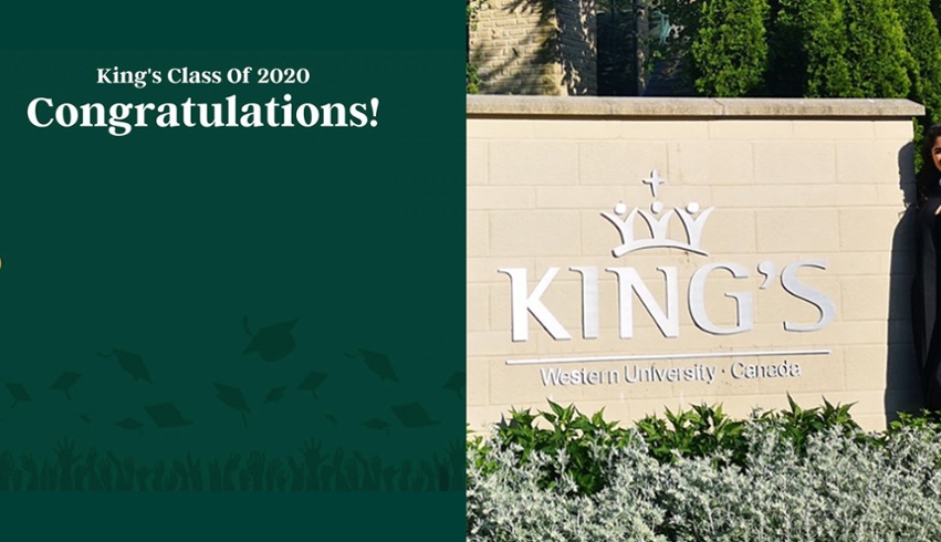 King's to celebrate fall 2020 graduates