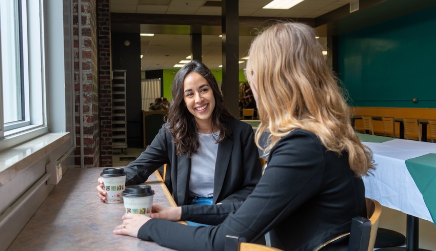 An opportunity to meet with employers