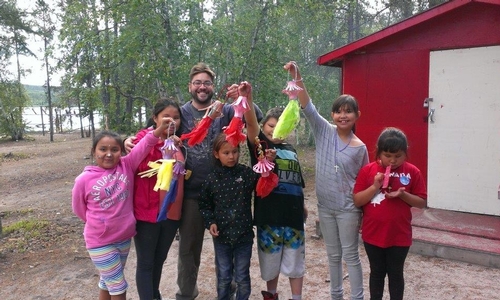 King's Faculty and Students visit Pine Channel Saskatchewan