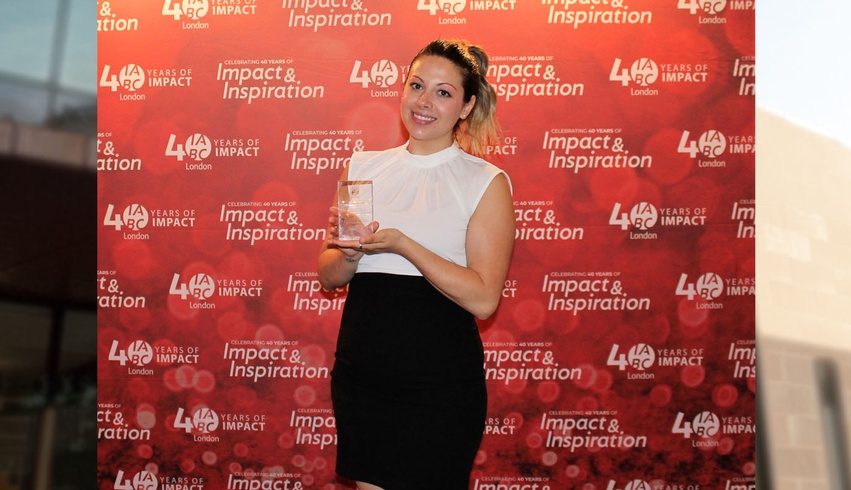 Former Communications intern wins Canada Life Leadership Award at IABC gala