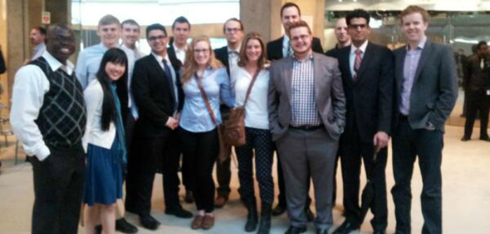 Political science students at The Munk Debates