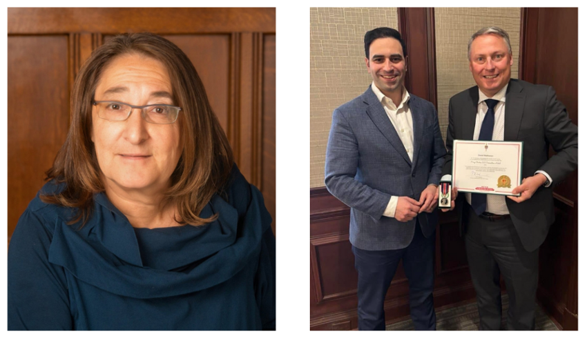 Two members of King's community recognized with King Charles III Coronation Medal