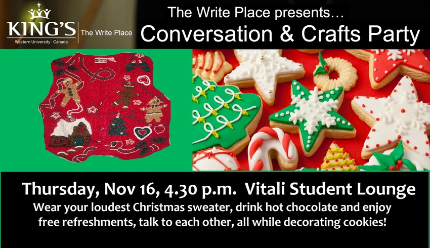 Conversation and Crafts Party