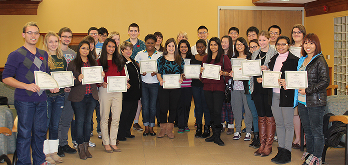 King's Entrance award scholars recognized
