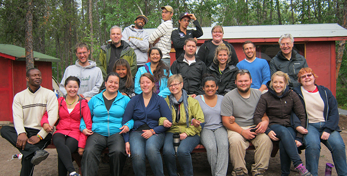 Pilgrims from King’s community travel to Pine Channel, Saskatchewan