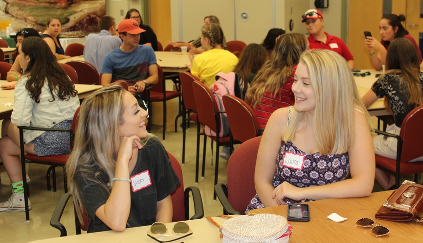 Welcoming students to the department of Interdisciplinary Programs