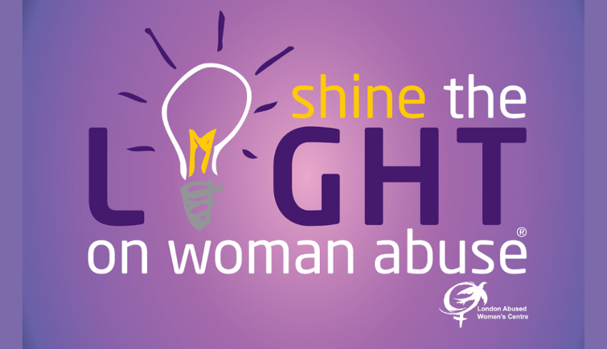 Shine the Light on Woman Abuse Campaign