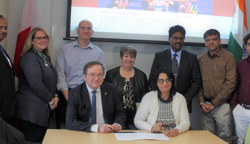 University of Mumbai visits King's