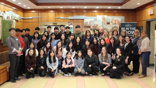 King's welcomes students from Kangnam University, Korea