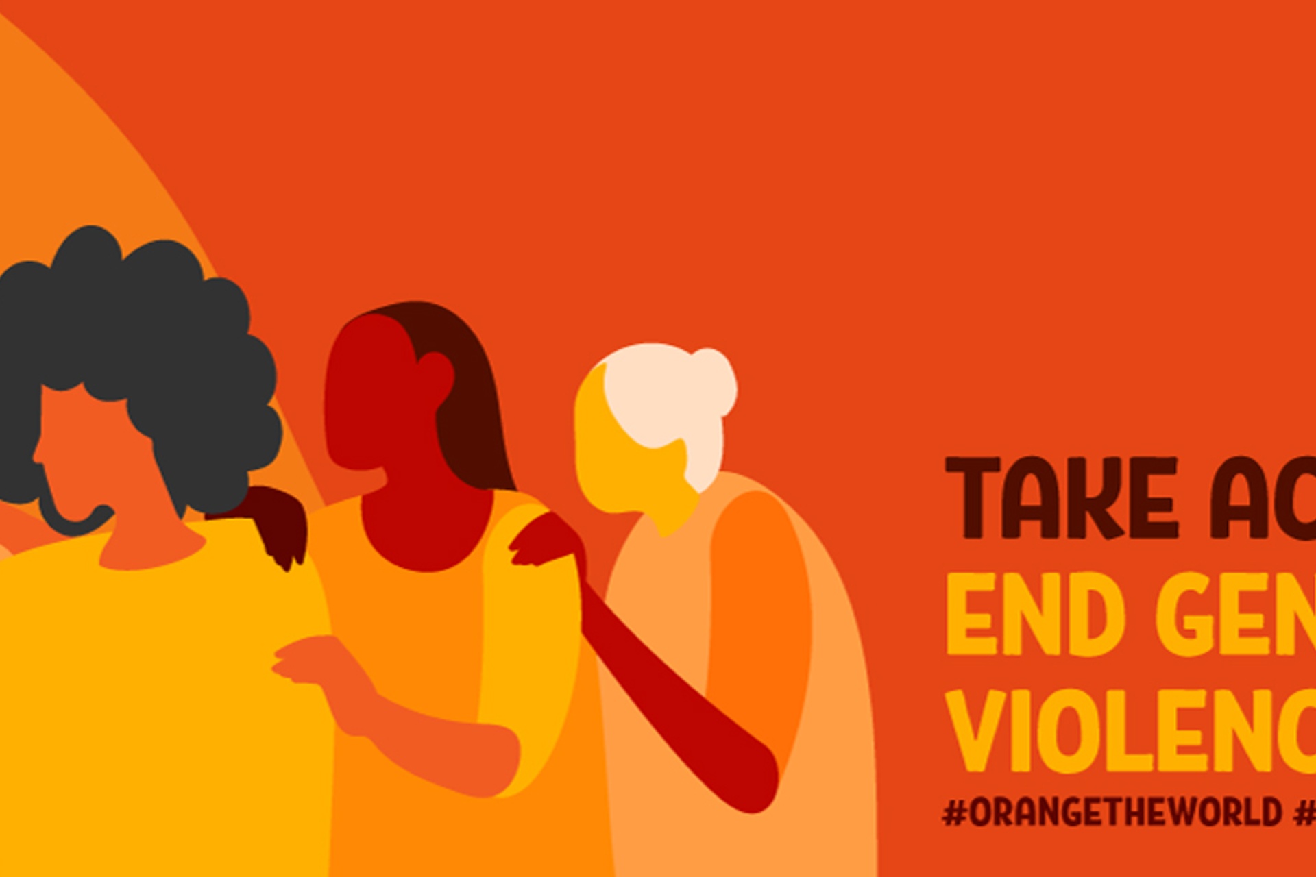 Standing in solidarity against gender-based violence