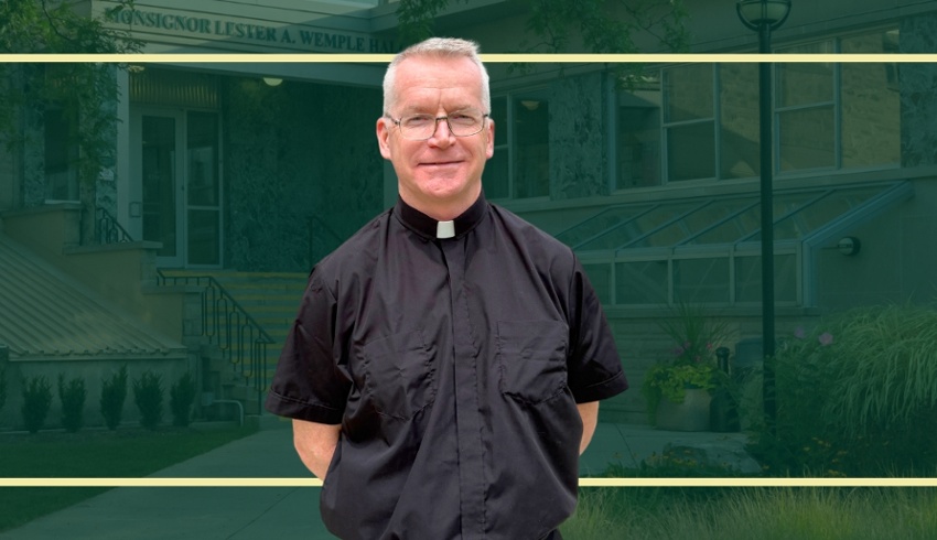 Father Chris Gillespie joins the King's community